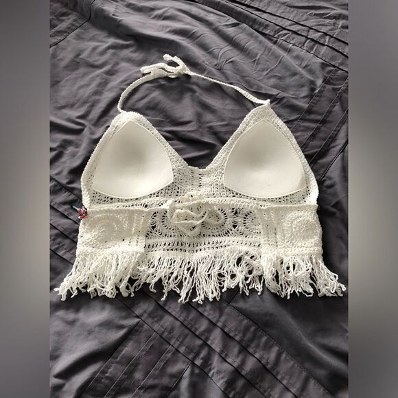 NB Beaded Crochet Top - Picture 2 of 2